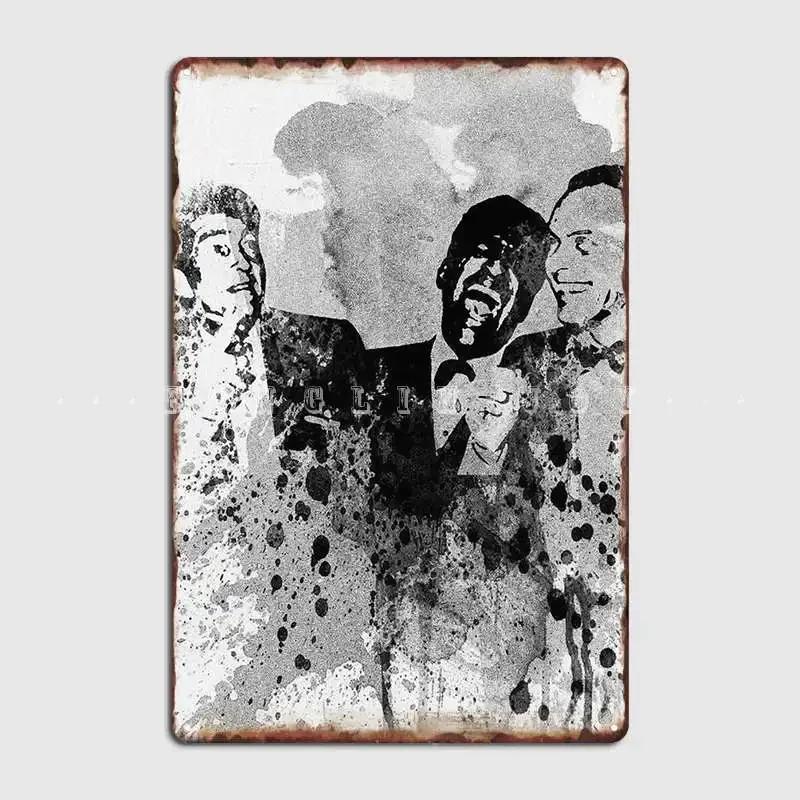 Legendary Rat Pack Metal Sign Cinema Kitchen Home Personalized Wall Plaque Tin Sign Poster