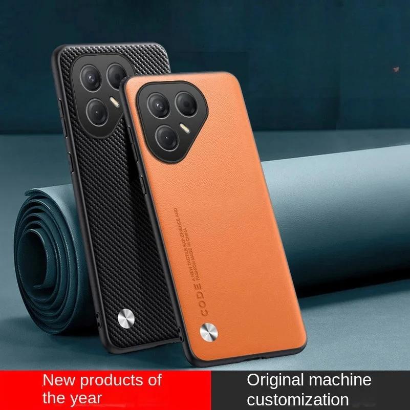 Case for POVA 7 4G Plain PU Leather Case for Tecno POVA 7 Pro Ultra NEO 6 Silicone Matte Bumper Soft Frame Shockproof Cover