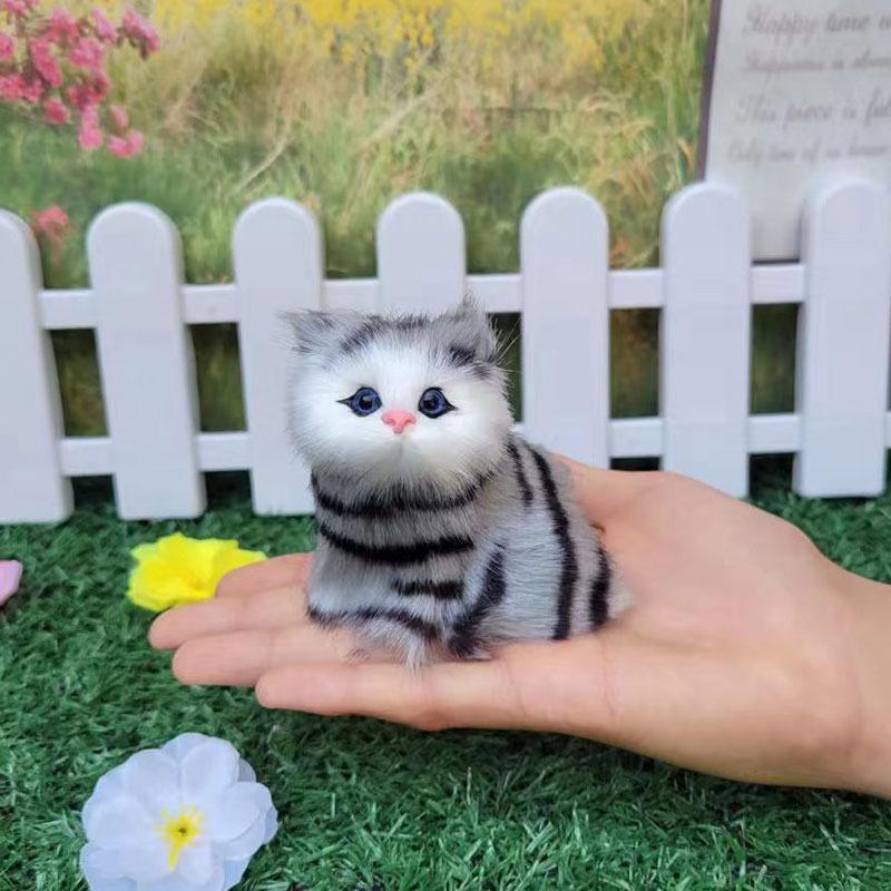 Plüsch Bellende Katze, Hase & Welpen Spielzeug - Pädagogische Tierpuppe für Kinder