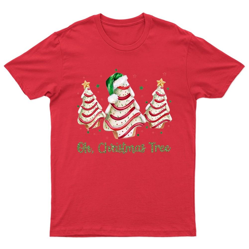 Oh Christmas Tree Gingerbread TShirt Unisex Gift Retro Funny Unisexs Vintage S