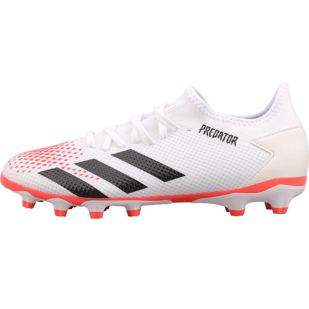 Adidas 20.3 L MG Multi Ground Cushioning Slip Resistant Abrasion Resistant Soccer Shoes Men's White FW1092