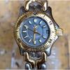 Used [Good Condition] TAG HEUER Professional Cell Date Gold Silver Combination Ladies