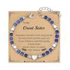 JYL TS Bracelet Adjustable  Lobster Clasp Heart Pendant Enhances Relationship Luck