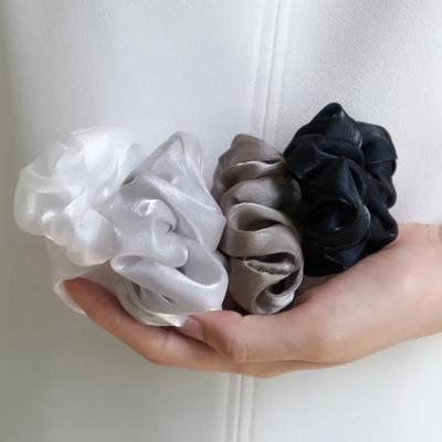 noCTURN SILK ORGANZA MINI SIZE SCRUNCHIE (6color)