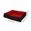 Easy To Clean Cat Litter Tray Semi Closed Cat Toilet Folding Cat Litter Box  Outdoor Camping