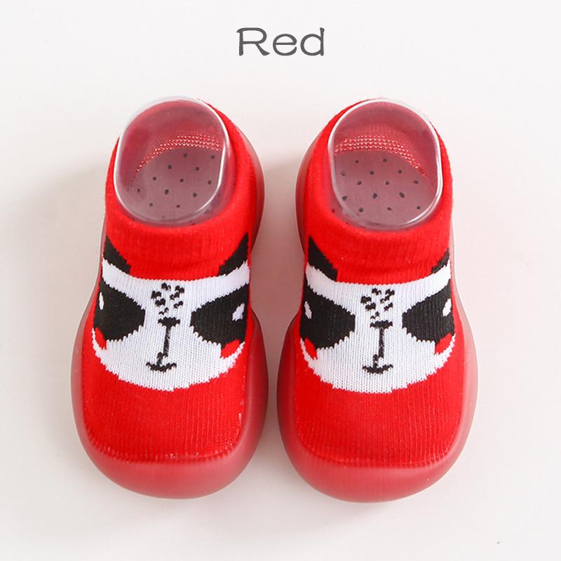 1 Pair Animal Style Anti-Slip Toddler Shoes Baby Socks Shoes Soft Rubber Shoes Boy Girl Fashion