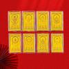 Golden Zodiac Guardian Deities Phone Sticker Set with Wooden Box 