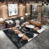 Bigbang Music Custom Name Carpet Rug For Living Room Bedroom Home Sofa Decoration Kids Play Nonslip Floor Mat
