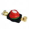 Car Battery Disconnect Switch 12V 24V Master Isolator Cut Off Power Kill Switch For Truck Excavator Farm Vehicle Red Round