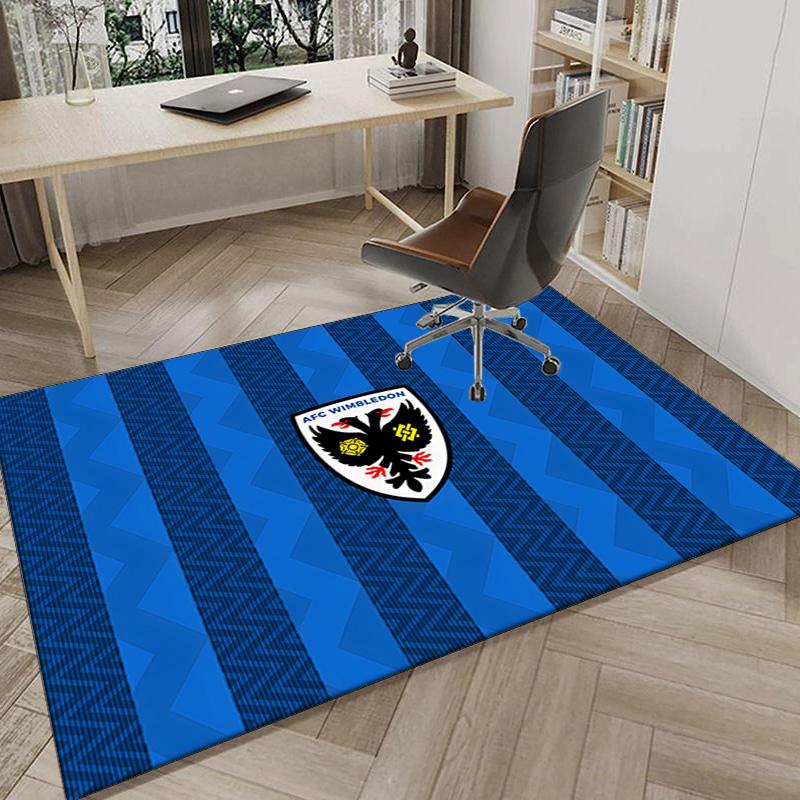 Afc Crest Printed Area Rug for Office, Chair Rug, Decorative Carpet Floor Mat, Large Size Fan gifts Christmas gifts
