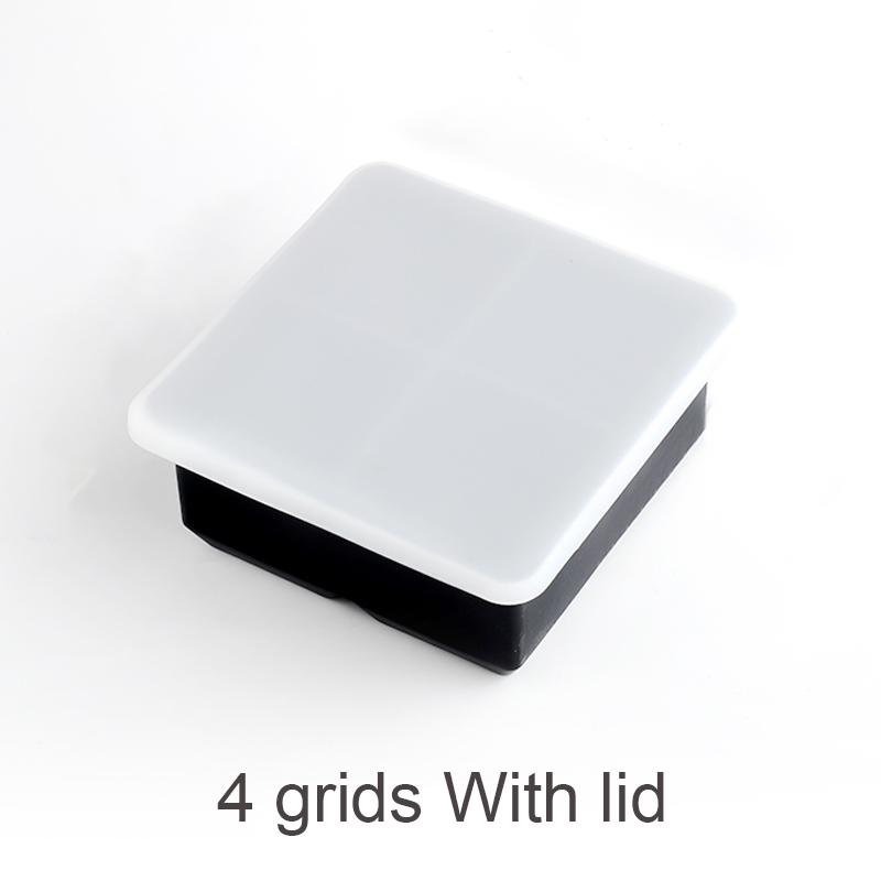 Food Grade Silicone Ice Cube Square Tray Mold DIY Ice Maker Ice Cube Tray Summer Beverage Cooling Kitchen And Bar Tools