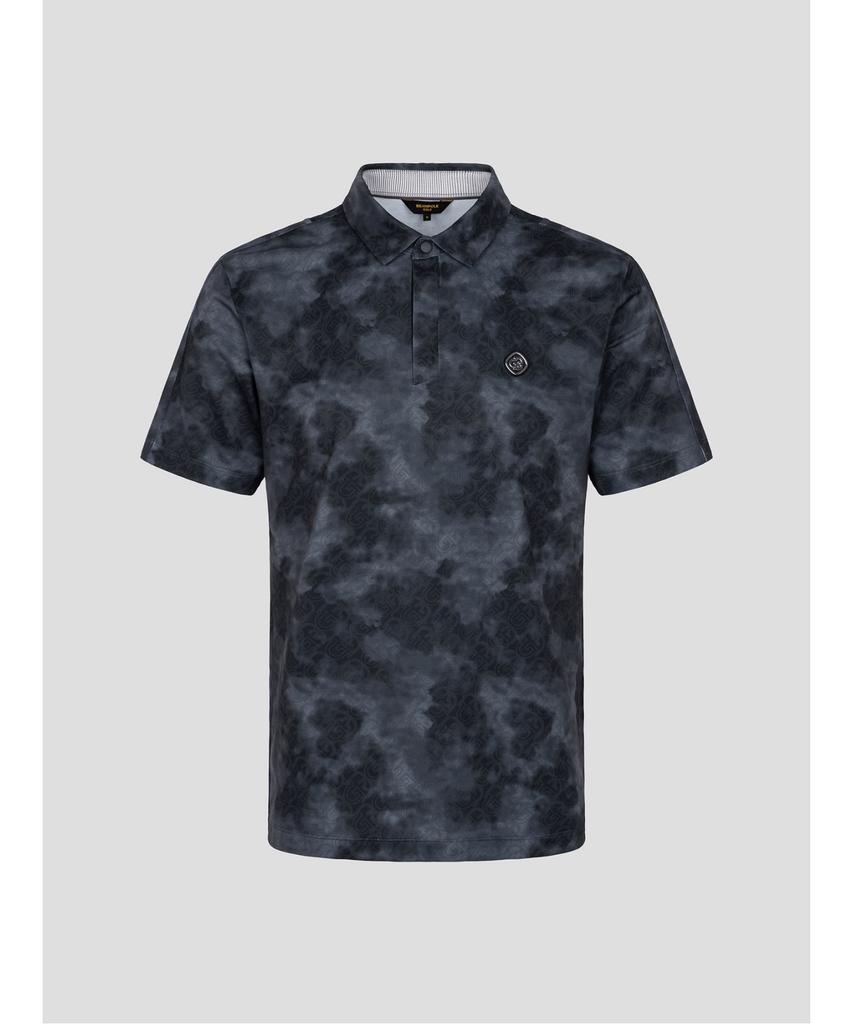 BEANPOLE GOLF [B_Under] Men'S Cloudy Shoulder Contrast T-Shirt - Black