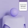 Silicone Fascia Ball with Suction Cup Compact Size Portable Muscle Pain Tension Relief Deep-Tissue Massage Ball
