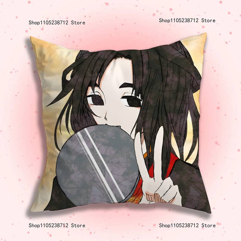 Game Y-Your T-Turn to D-Die Pillow Covers Cartoon Sofa Decorative Home Double-sided Printing Short Plush Cute Cushion Cover