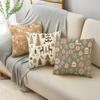 Frohe Weihnachten Pflanzen-Serie Kissenbezüge 40/45/50cm Santa Rentier Schneeflocken Kissenbezug für Sofa Couch Heimdeko