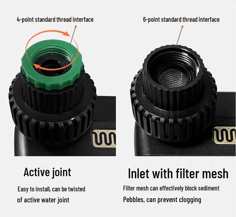 Smart Rain Sensor Drip Irrigation Timer with Large Screen for Plant Walls