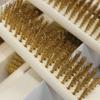 12pcs Copper Wire Wire Cleaning Brush Ergonomic Design Heavy-Duty Brush Set  Industrial Use
