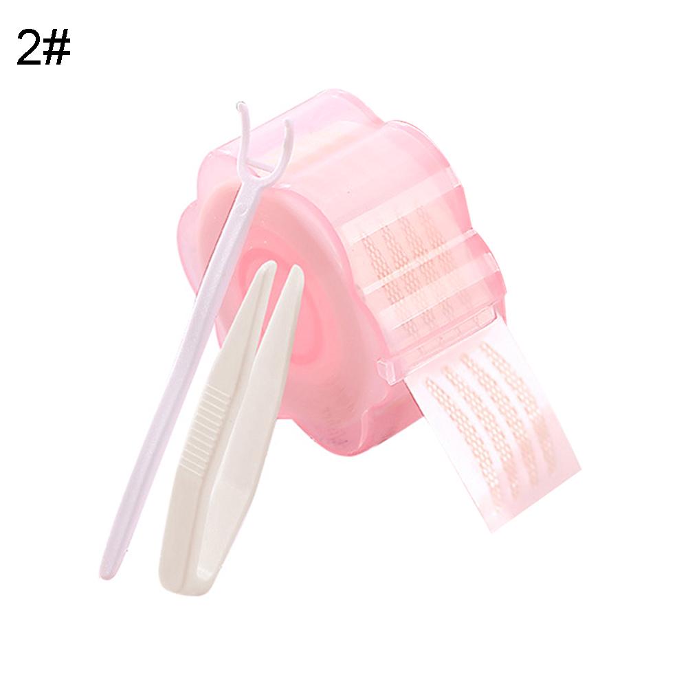 Life Beauty 360 stk Blomster øyelokk selvklebende blonder dobbel form klistremerker Tape Lady Tool
