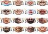 3D Three Dimensional Mask Funny Facial Expression Imitation Creative Personality Social Party Costume Printed Cotton Mask