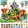 Creative Magnetic Building Block Bricks My Famous Scene World Architectural Set DIY Model Kids Toy Christmas Gifts for Boy Girls