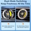 Rotatable Car Air Freshener Clip Auto Wheel Hub Car Mounted Perfume Car Decoration Fragrance Long Lasting Fragrance