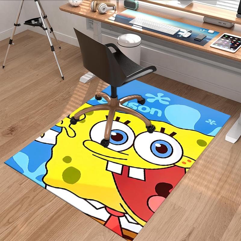 Spongebob Squarepants Season Carpet For Playroom Bedroom Living Room Sofa Home Decorkids Game Area Rug Nonslip Floor Mat