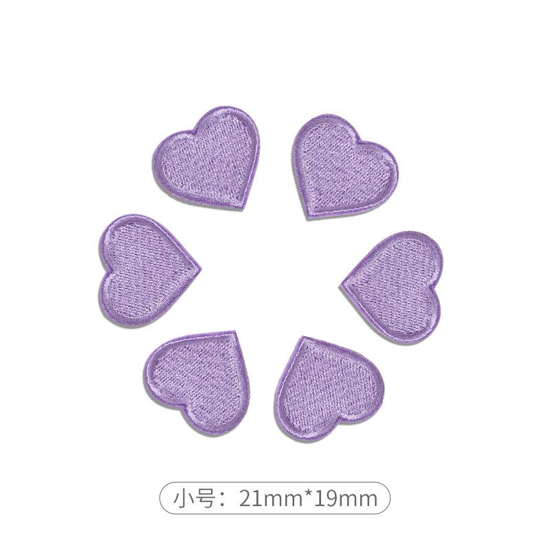 Selbstklebender Liebes-Patch-Aufkleber, Kleidung, Hosen Dekorationsaufkleber, Daunenjacke, Lochfreie Reparatur, Herzförmiger Stickstoffaufkleber