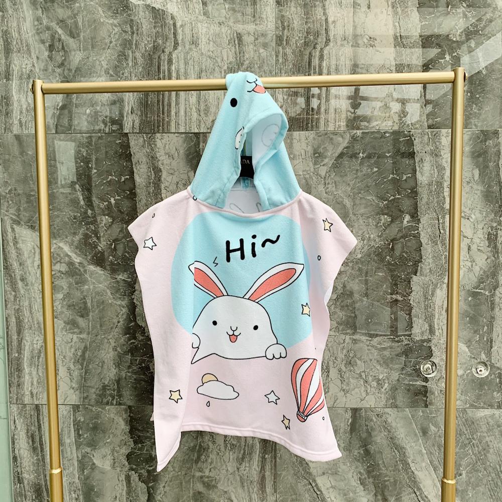 Mote Baby Girl Badehåndkle Mikrofiber hette Strandhåndkle Newborn Cape Håndklær Barn Badeutstyr Spedbarn Babyer Vaskeklut Gutteteppe