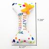 Happy Birthday Pet Plush Toy Birthday Cake Toy Pet Bite-resistant Vocal Toy
