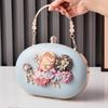 2025 Fashion Designer Three-dimensional Flower Party Clutch Bag Luxury Women's 3D Appliques Handbags New Wedding Evening Bags