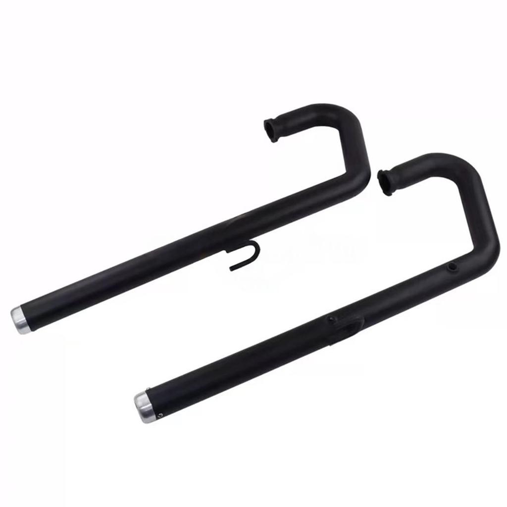 BMW R18 Bobber Retro Full Exhaust System with Laser Engraving