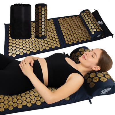 Acupressure Massage Mat with Pillow Spikes Massage Set 116X43 Cm