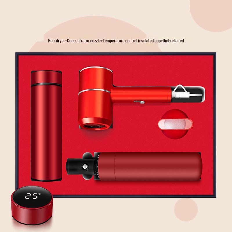 Custom Hair Dryer Gift Set for Company Anniversaries - Perfect for Clients and Employees