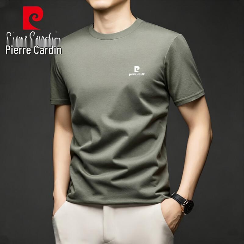 Pierre Cardin Men's Summer Round Neck Quick-Dry T-Shirt