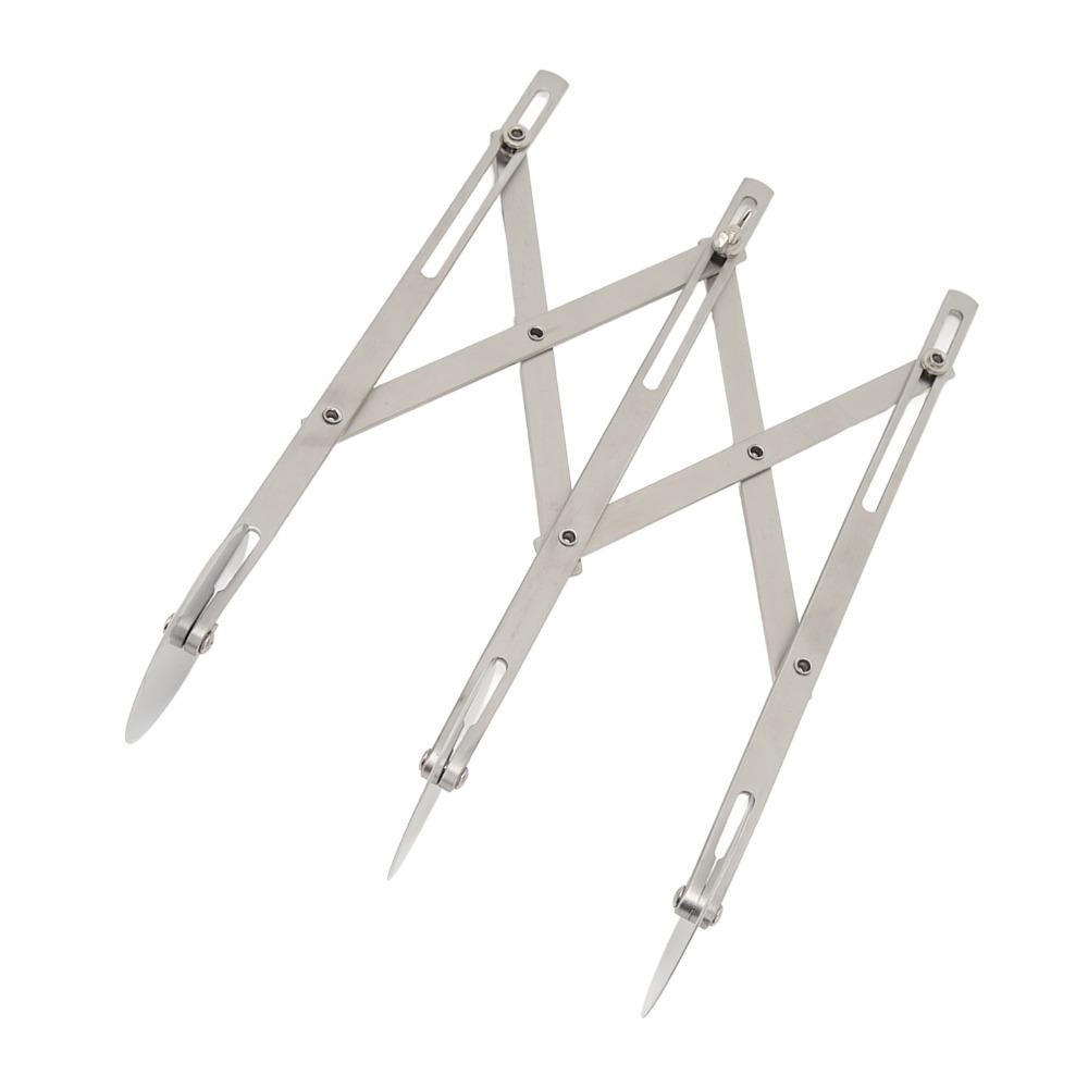 Stainless Steel Pastry Cutter Multi Round Baking Roller Durable Cookie Dough Divider  Pizzas