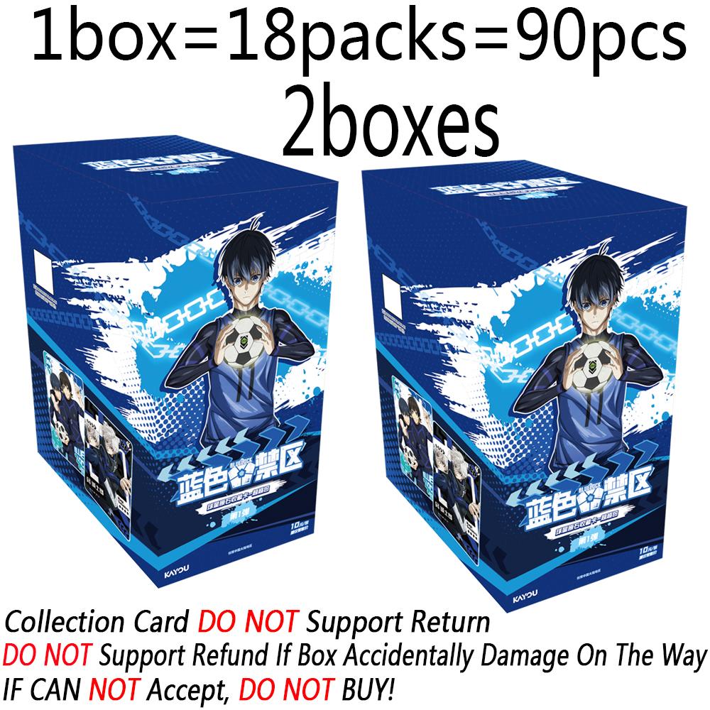 Blue Lock Sammlungskarte Japanische Jugend Leidenschaft Fußballwettbewerb Anime Kreative Exquisite Karten Kindergeschenke