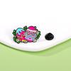 Easter cute rabbit brooch summer female tide bag accessories egg metal badge backpack pin accessories