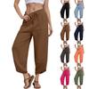 Women's Straight Pants Fashion Casual Pants Nine Point Harlan Pants