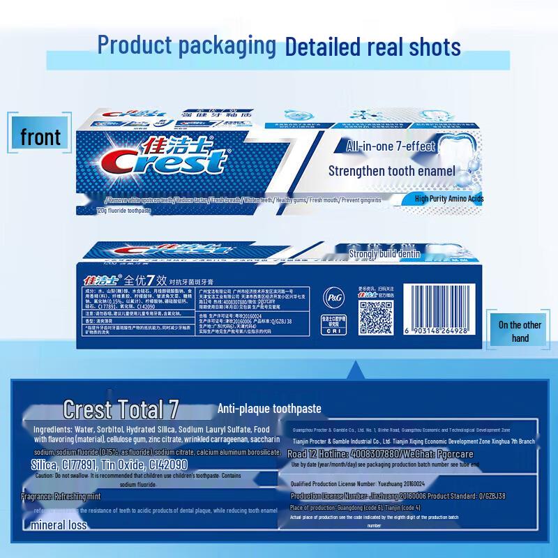 Crest Pro-Health 7-in-1 Enamel Repair & Whitening Toothpaste