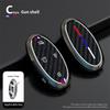 5 7 Buttons Zinc Alloy + Silicone Car Key Case Cover For Hyundai Kona Ev Grandeur GN7 IONIQ 6 2025 2025 Remote Key Protect Shell