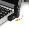 3 Ports Mini USB Drehbarer Splitter Adapter - Hochwertiger Hub für Laptop für PC