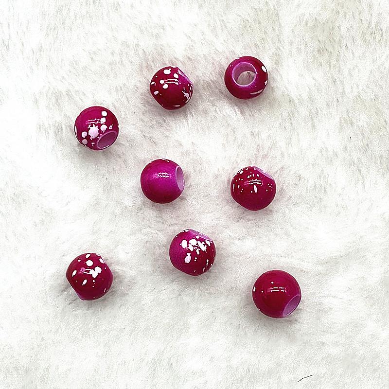 6X9/8x11mm Big Hole Acrylic Beads Spacer Loose Beads for Jewelry Making DIY Handmade Bracelet Accessories