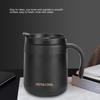 Rustless Steel Coffee Cup Leak Proof Lid Tumbler Durable Double Wall Coffee Cup  Car Driving
