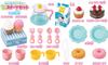 Ishikawa Toys Exciting Party Sweets Set for Pink Gokko! Everyone,