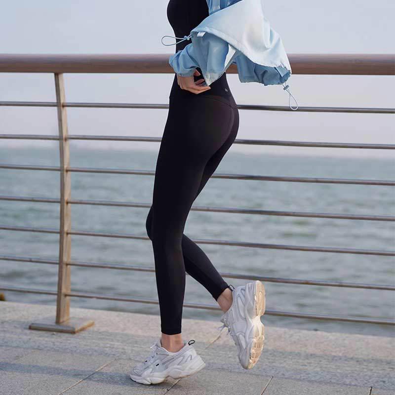 

Women s High-Waisted Tummy Control Yoga Pants - 2025 Style for Pilates & Fitness, Butt Lift, Plus Size Available L (suitable for 100-115 jin)