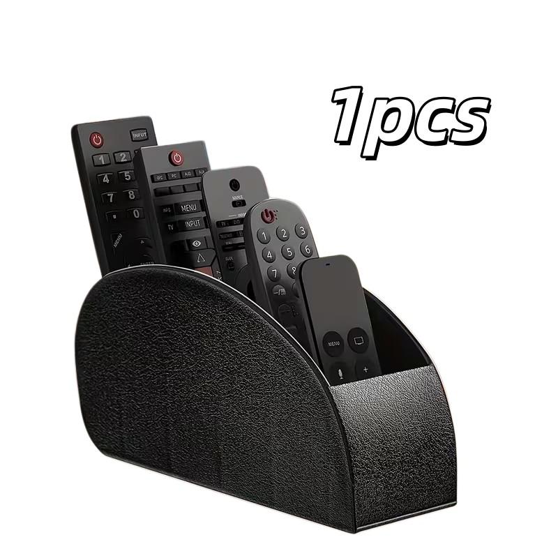 1pcs 5-Compartment Remote Control Storage Box – Space-Saving Tray for Living Room, Home Office, Bedroom
