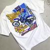 Men's Retro 1999 Motorcycle Off Road Pattern T Shirt Summer New Style Casual T Shirt for Both Men and Women