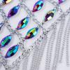 Cross-border Hot-sale Fashion Hot Sexy Bikini Shoulder Chain Diamond Metal Tassel Bra Chain Body Chain