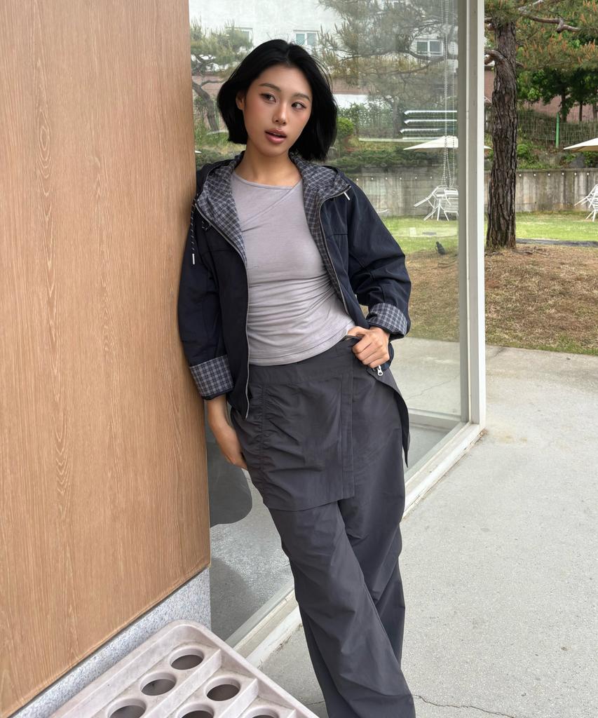 MIXXO Asymmetrical Layered Short Sleeve T-Shirt_Miwhwg506A