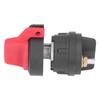 Battery Disconnect Switch Rotary Knob Type Power Cut 12V 300A Anticreep for Boat Car RV Yacht